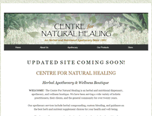 Tablet Screenshot of centrehealingct.com